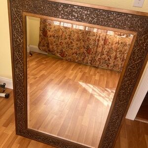 Wall mirrors and printer